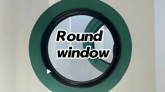 Projetos de janelas semicirculares de alumínio com claraboia de telhado de casa