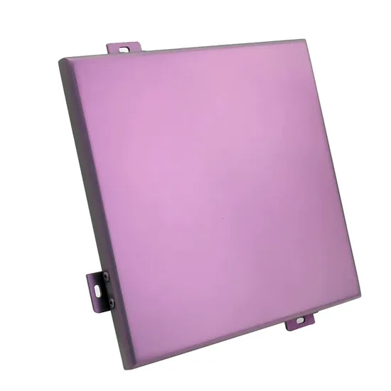 Painel de parede externo isolado colorido PVD personalizado para eficiência energética