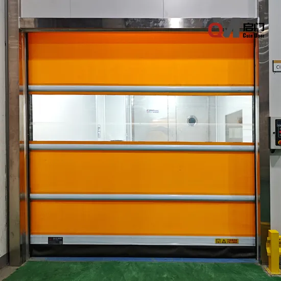 Mais de 20 anos de experiência em portas automáticas de enrolar de alta velocidade em PVC de nível industrial para armazéns e oficinas
