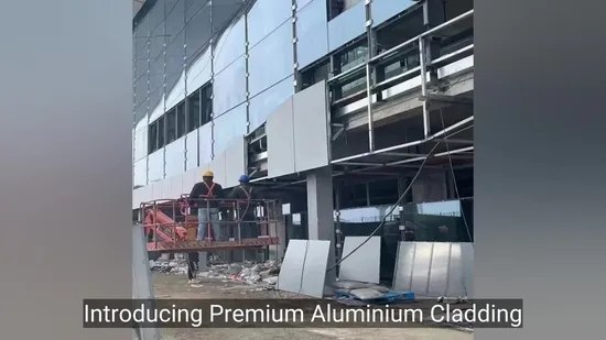 Fachadas de alumínio leves para soluções de construção duráveis