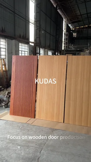 Porta de entrada frontal com design de madeira dupla de luxo francês para exterior de casa moderna