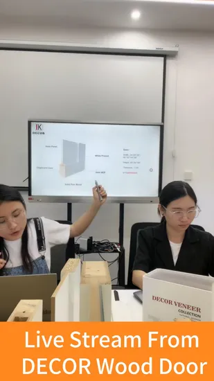 Porta francesa interna com acabamento branco e faixa de metal decorada com 15 painéis de vidro divididos